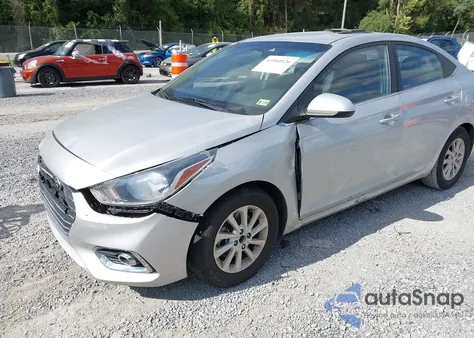 2020 Hyundai Accent Sel из США, поврежденный, VIN 3KPC24A62LE108214